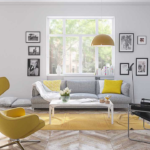 decoración con colores llamativos